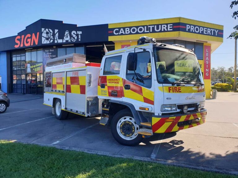 Emergency Signage Truck